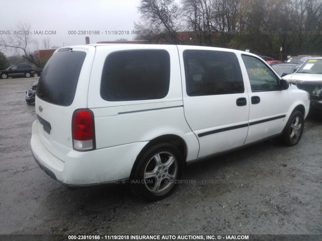 1GNDV23107D135816 - 2007 CHEVROLET UPLANDER LS 白色 照片 4