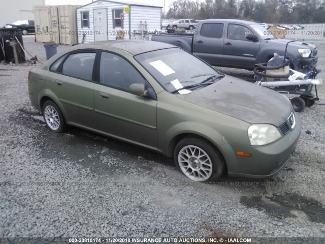 KL5JD56ZX5K077732 - 2005 SUZUKI FORENZA S GREEN photo 1