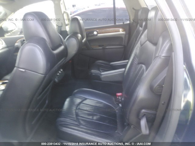 5GAER23DX9J190159 - 2009 BUICK ENCLAVE CXL მუქი ლურჯი ფოტო 8