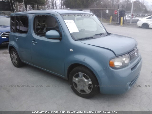 JN8AZ28R49T106234 - 2009 NISSAN CUBE S/SL Light Blue photo 1