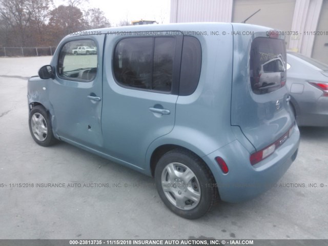 JN8AZ28R49T106234 - 2009 NISSAN CUBE S/SL Light Blue photo 3