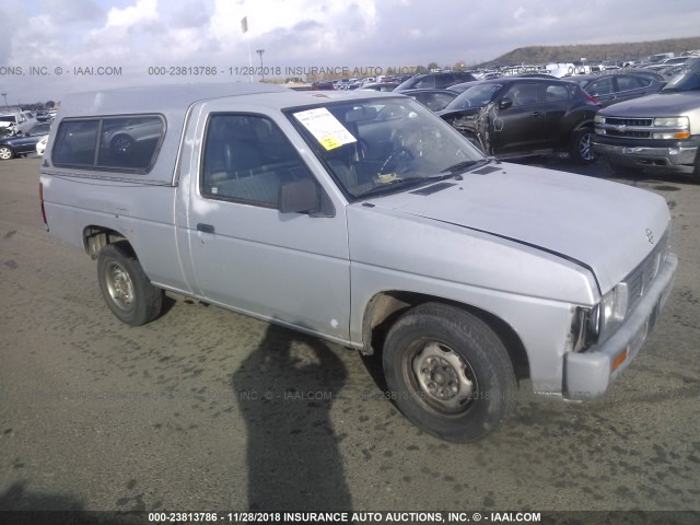 1N6SD11S9PC330521 - 1993 NISSAN TRUCK SHORT WHEELBASE SILVER photo 1