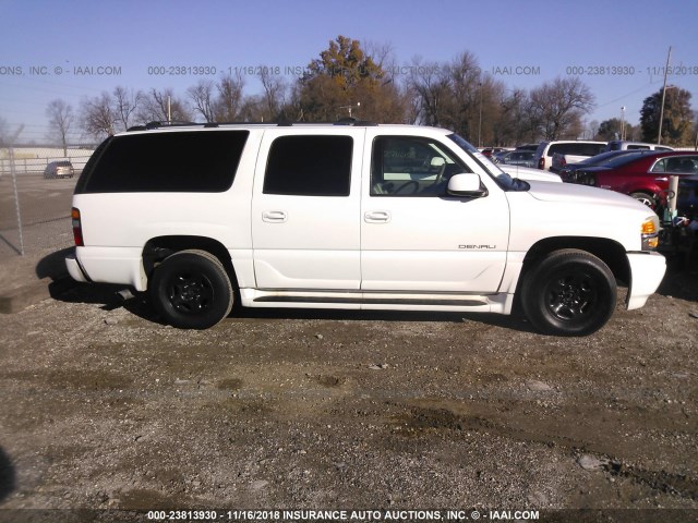 1GKFK66U65J246185 - 2005 GMC YUKON XL DENALI WHITE photo 6