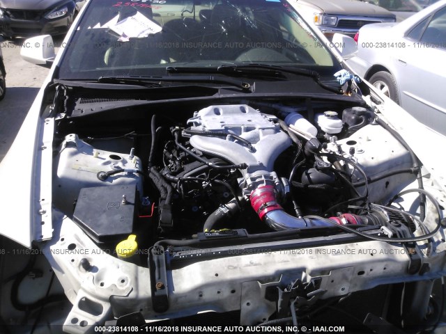 1G6DV57V980151547 - 2008 CADILLAC CTS HI FEATURE V6 WHITE photo 10
