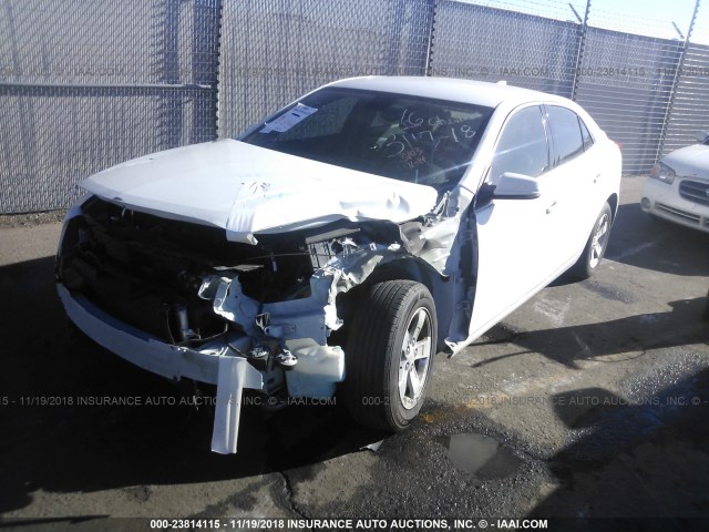 1G11C5SA2GF145538 - 2016 CHEVROLET MALIBU LIMITED LT WHITE photo 2