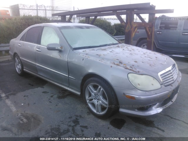 WDBNG70J34A387452 - 2004 MERCEDES-BENZ S 430 SILVER photo 1