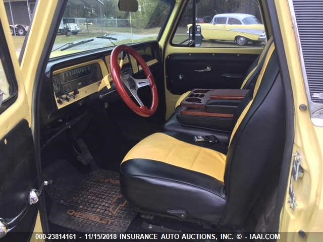 C1546A175641 - 1966 CHEVROLET C10 CUSTON  YELLOW photo 5