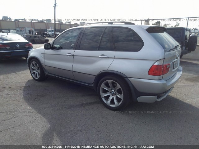 5UXFA93566LE83988 - 2006 BMW X5 4.8IS GRAY photo 3