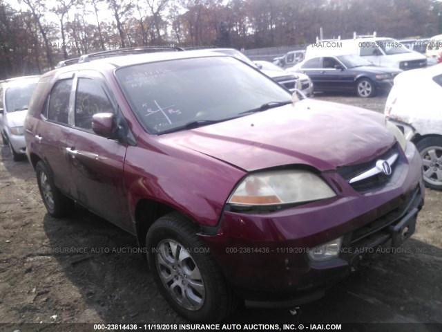 2HNYD18833H541108 - 2003 ACURA MDX TOURING RED photo 1