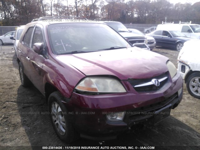 2HNYD18833H541108 - 2003 ACURA MDX TOURING RED photo 6