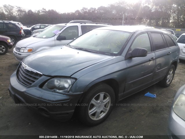 2A4GM48486R610903 - 2006 CHRYSLER PACIFICA TEAL photo 2