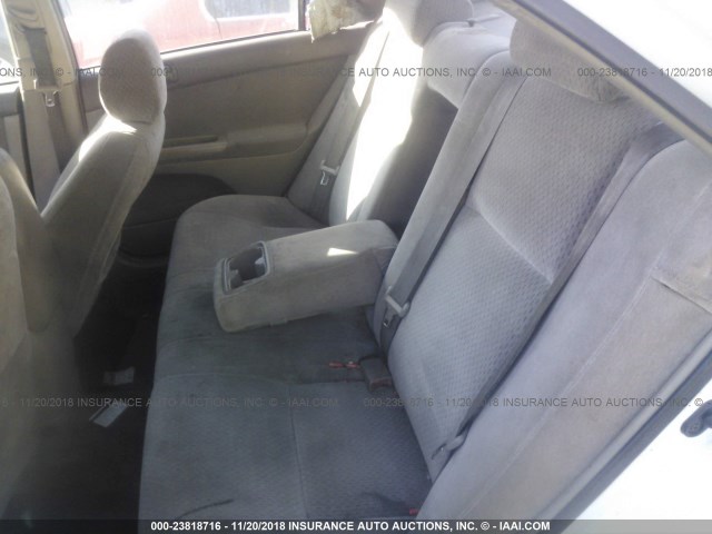 4T1BE32KX3U183717 - 2003 TOYOTA CAMRY LE/XLE/SE WHITE photo 8