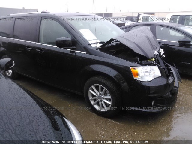 2C4RDGCG2KR512784 - 2019 DODGE GRAND CARAVAN  BLACK photo 1