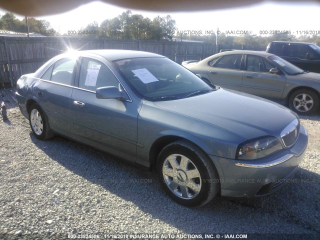 1LNHM86S74Y620572 - 2004 LINCOLN LS Light Blue photo 1