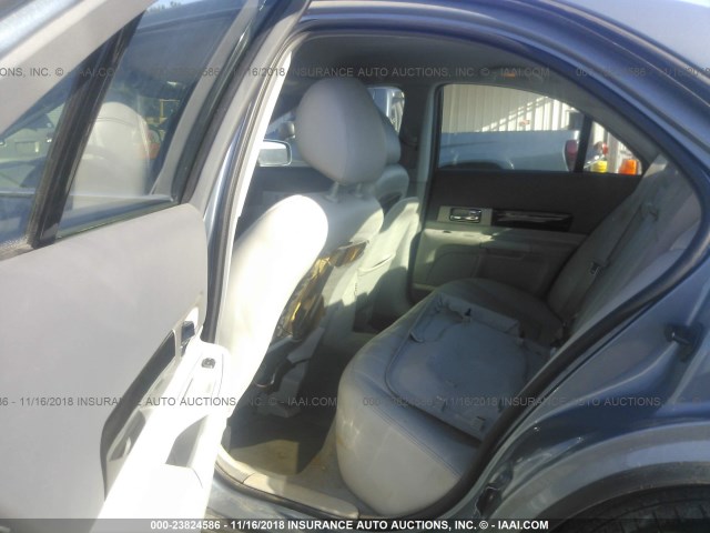 1LNHM86S74Y620572 - 2004 LINCOLN LS Light Blue photo 8