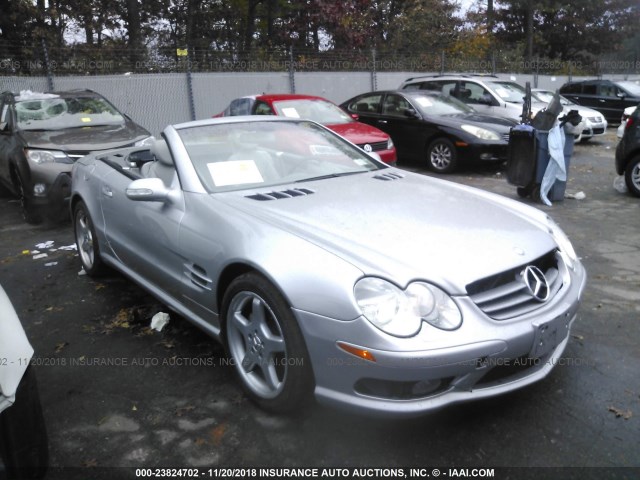 WDBSK75FX3F022564 - 2003 MERCEDES-BENZ SL 500R SILVER photo 1