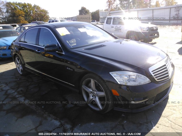 WDDNG7HB3AA327185 - 2010 MERCEDES-BENZ S 63 AMG BLACK photo 1