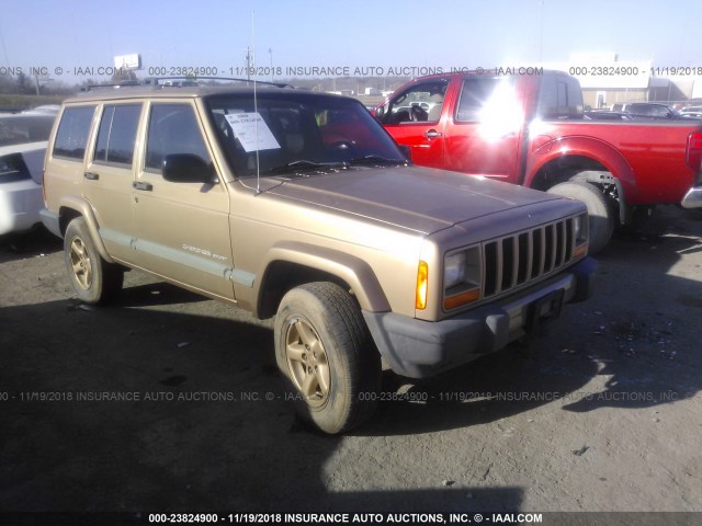 1J4FT68S7XL510052 - 1999 JEEP CHEROKEE SPORT/CLASSIC Champagne photo 1