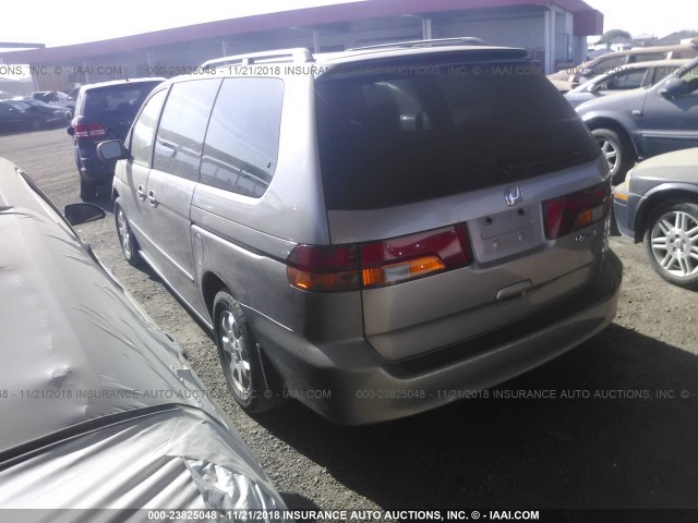 5FNRL18814B104843 - 2004 HONDA ODYSSEY EX GOLD photo 3