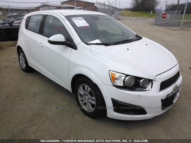 1G1JA6SH6C4143015 - 2012 CHEVROLET SONIC LS 白色 照片 1
