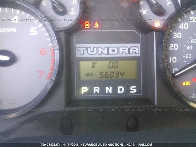 5TFRU5F17EX032919 - 2014 TOYOTA TUNDRA DOUBLE CAB SR/SR5 SILVER photo 7