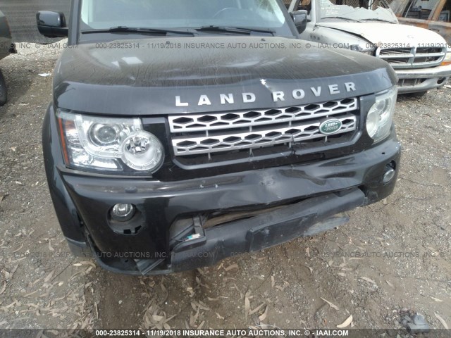 SALAG2D4XBA552331 - 2011 LAND ROVER LR4 HSE BLACK photo 6