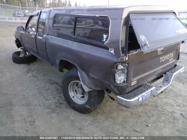 JT4VN13G2K0010036 - 1989 TOYOTA PICKUP 1/2 TON EXTRA LONG WHEELBASE SR5 BROWN photo 6