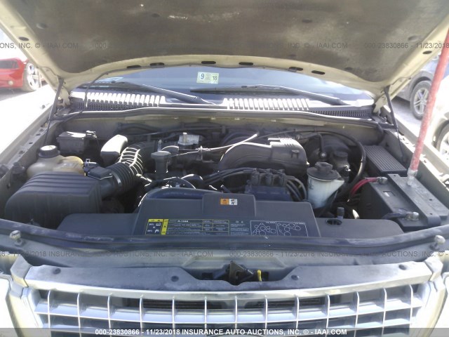1FMZU73K03UB20794 - 2003 FORD EXPLORER XLT/XLT SPORT/NBX 金色 照片 10