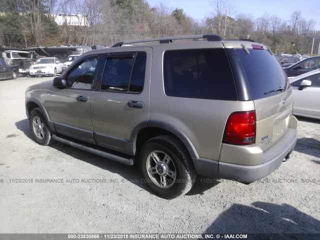 1FMZU73K03UB20794 - 2003 FORD EXPLORER XLT/XLT SPORT/NBX 金色 照片 3