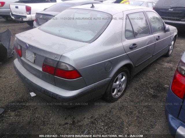 YS3EF48Z813017524 - 2001 SAAB 9-5 SE GRAY photo 4