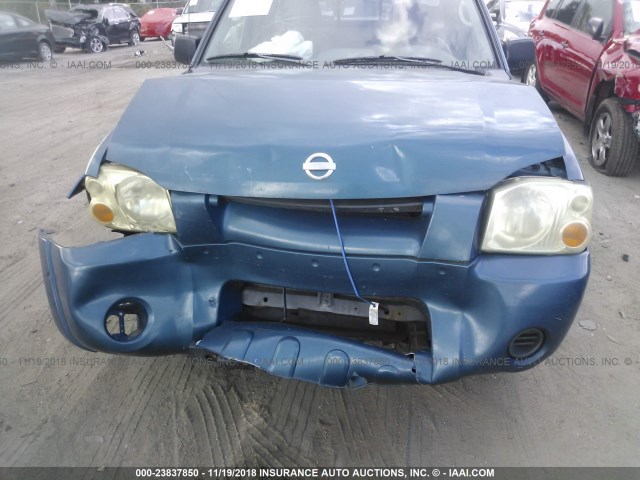 1N6DD26S82C369729 - 2002 NISSAN FRONTIER KING CAB XE BLUE photo 6