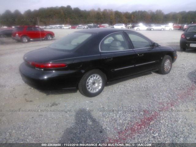 1MEFM53S5XG615233 - 1999 MERCURY SABLE LS BLACK photo 4