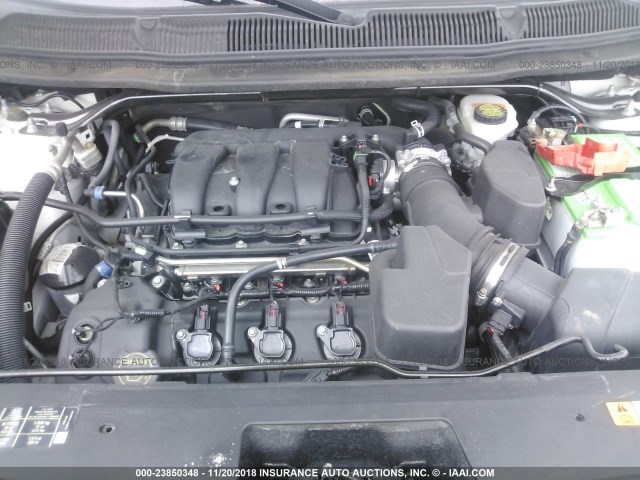 1FM5K8AR3FGB84504 - 2015 FORD EXPLORER POLICE INTERCEPTOR WHITE photo 10