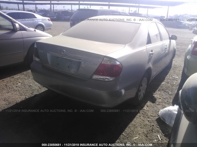 4T1BE30K65U504514 - 2005 TOYOTA CAMRY LE/XLE/SE GRAY photo 4