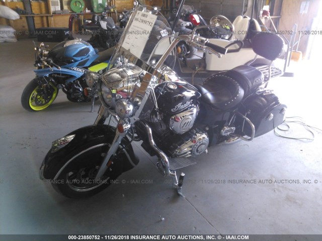 56KTHAAA9G3340107 - 2016 INDIAN MOTORCYCLE CO. SPRINGFIELD  BLACK photo 2