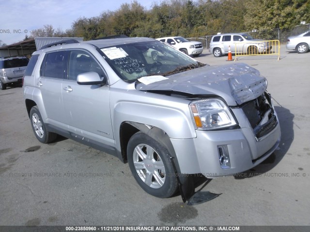 2GKALREK3F6413285 - 2015 GMC TERRAIN SLE SILVER photo 1