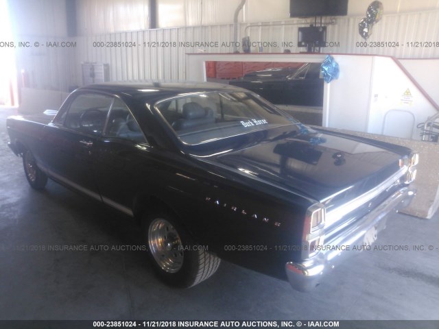 7K42S222961 - 1967 FORD FAIRLANE BLUE photo 3