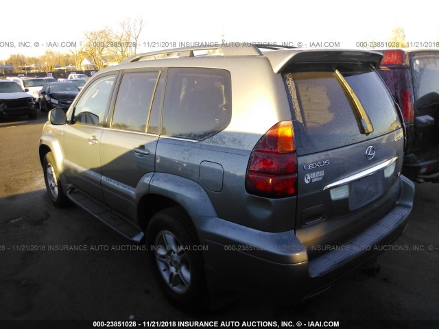 JTJBT20X730010745 - 2003 LEXUS GX 470 蓝色 照片 3