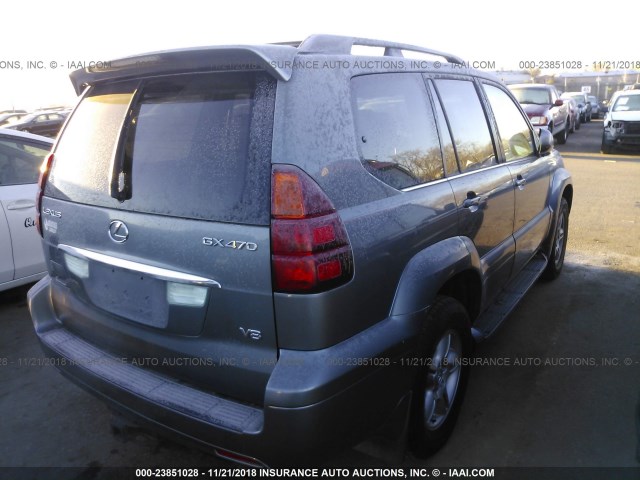 JTJBT20X730010745 - 2003 LEXUS GX 470 蓝色 照片 4