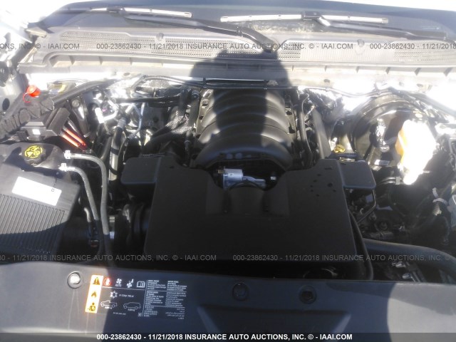 1GCVKSEC7JZ318175 - 2018 CHEVROLET SILVERADO K1500 LTZ WHITE photo 10