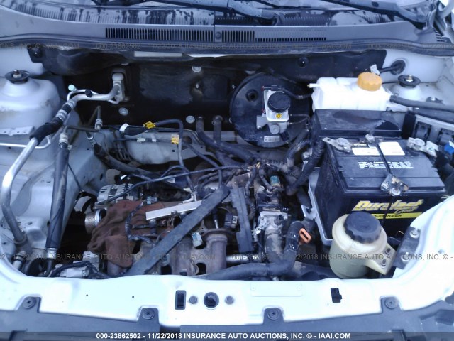 KL1TD5DE9AB134829 - 2010 CHEVROLET AVEO LS/LT Արծաթագույն լուսանկար 10