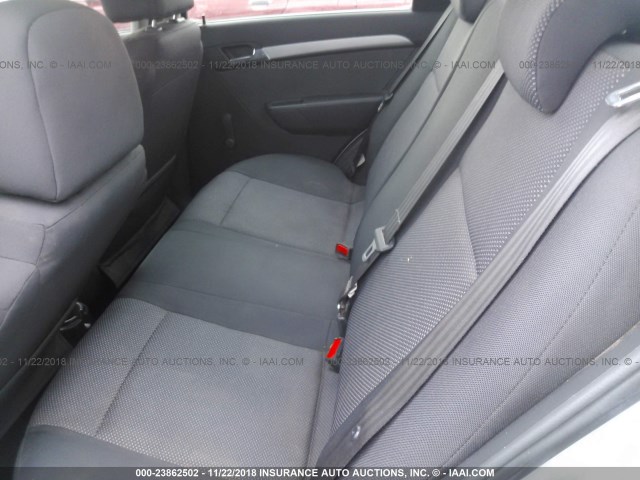 KL1TD5DE9AB134829 - 2010 CHEVROLET AVEO LS/LT Արծաթագույն լուսանկար 8