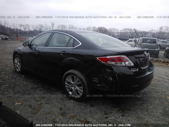 1YVHZ8CH1A5M55155 - 2010 MAZDA 6 I Noir photo 3
