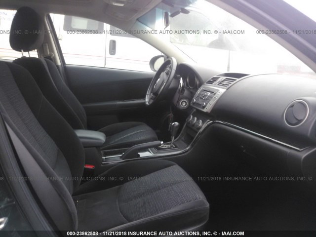 1YVHZ8CH1A5M55155 - 2010 MAZDA 6 I Noir photo 5
