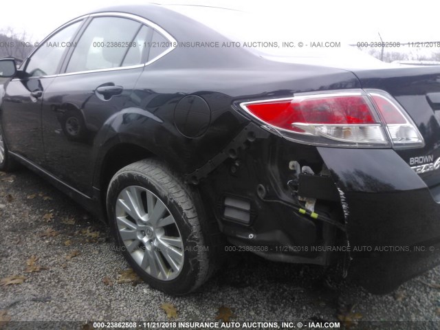 1YVHZ8CH1A5M55155 - 2010 MAZDA 6 I Noir photo 6