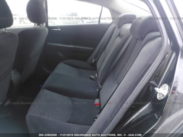 1YVHZ8CH1A5M55155 - 2010 MAZDA 6 I Noir photo 8