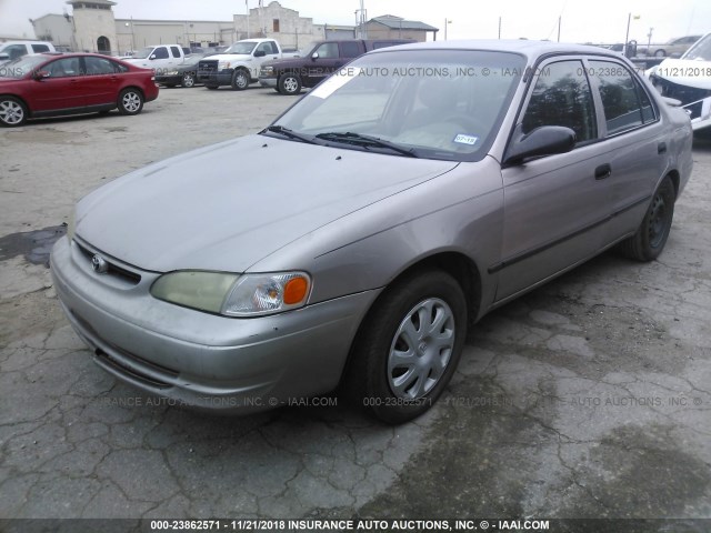 1NXBR12EXWZ093457 - 1998 TOYOTA COROLLA VE/CE/LE 棕色 照片 2