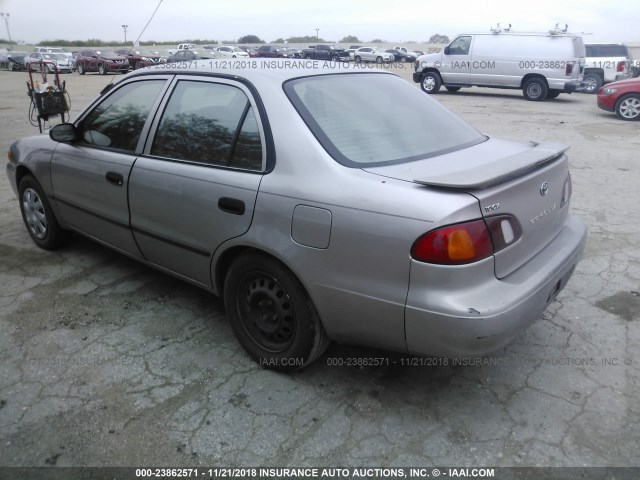 1NXBR12EXWZ093457 - 1998 TOYOTA COROLLA VE/CE/LE 棕色 照片 3