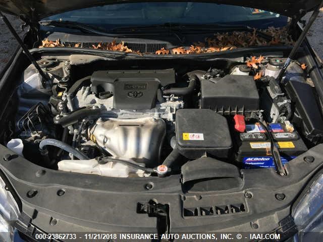 4T1BF1FKXHU671407 - 2017 TOYOTA CAMRY LE/XLE/SE/XSE GRAY photo 10