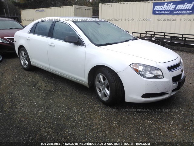 1G1ZA5E07AF282025 - 2010 CHEVROLET MALIBU LS 白色 照片 1